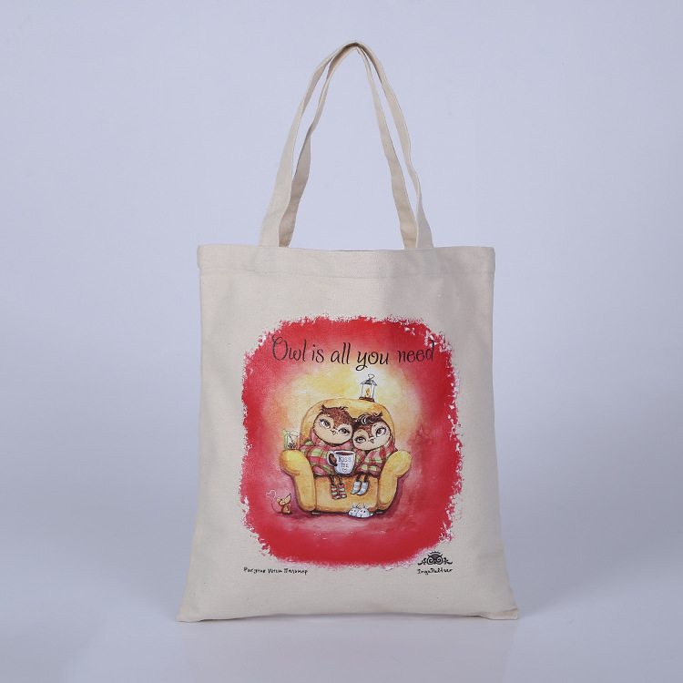 Heat Transfer customised printing tote bag canvas