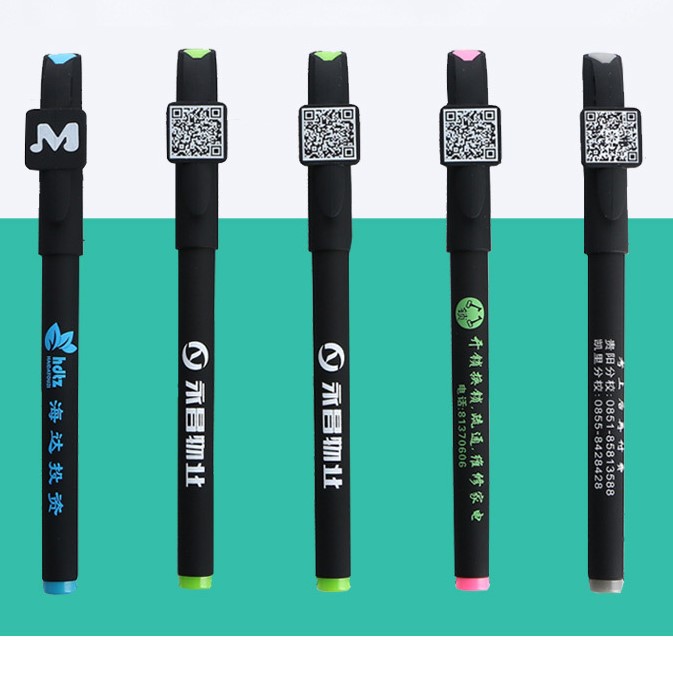 Advertisement Ball Point Pens For Gifts Can Print QR Code customized customised logo