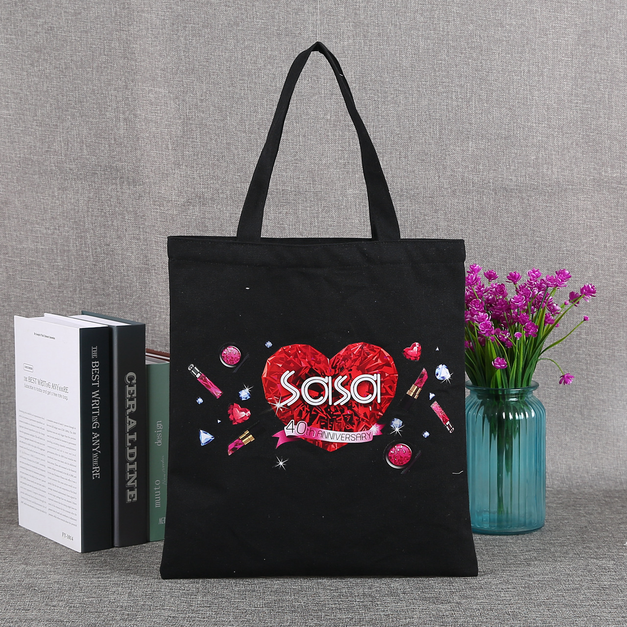 Classic Canvas Tote Bag customised logo print singapore corporate gift event