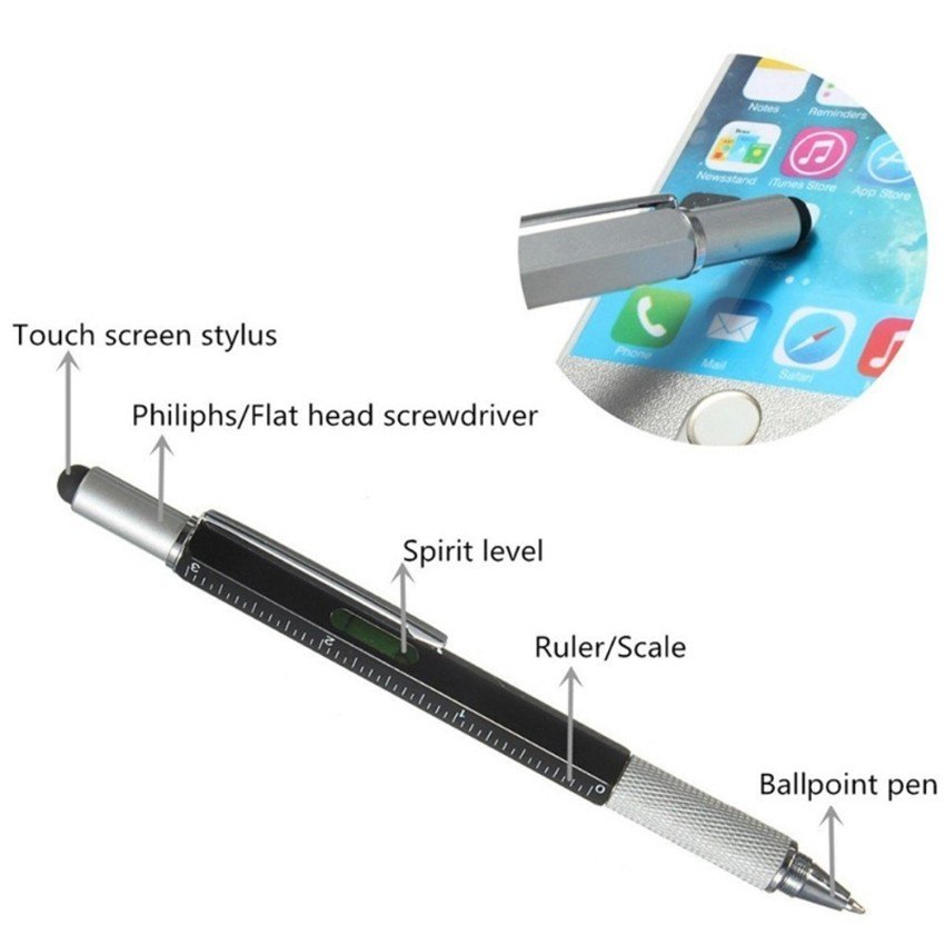 Pocket Multifunction Tool Engineer Ballpoint Pen