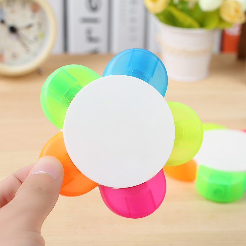 Flower Multi-Color Highlighters