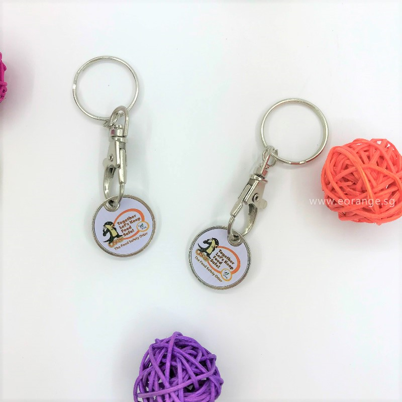 Custom top trolley coins