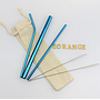 Reusable Stainless Steel Metal Straw Set