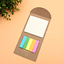 Eco-Friendly Color Flag Sticky Notepad Memo Booklets