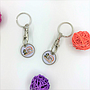 Custom Trolley Coins Keychain