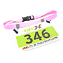 Race Number Run Bib Gel Belt 